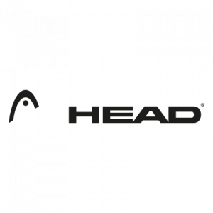 HEADs logo, en tillverkare av bland annat padelracket och tillhörande utrustning