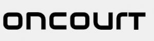 Oncourt's logga, de säljar det mest inom utrustning för padel så som padelracket, padelbollar, padelkläder, padelskor m.m.