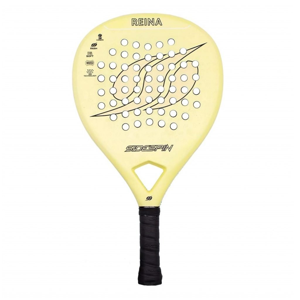 SideSpin Reina 2022 recension, test, review. Ett lättspelat och allround racket för motionärer.
