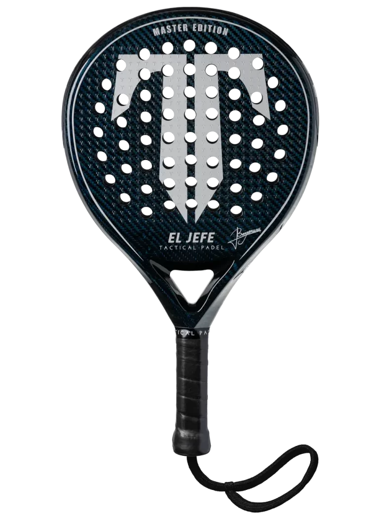 Tactical Padel El Jefe är brasilianaren Lucas Bergaminis racket.