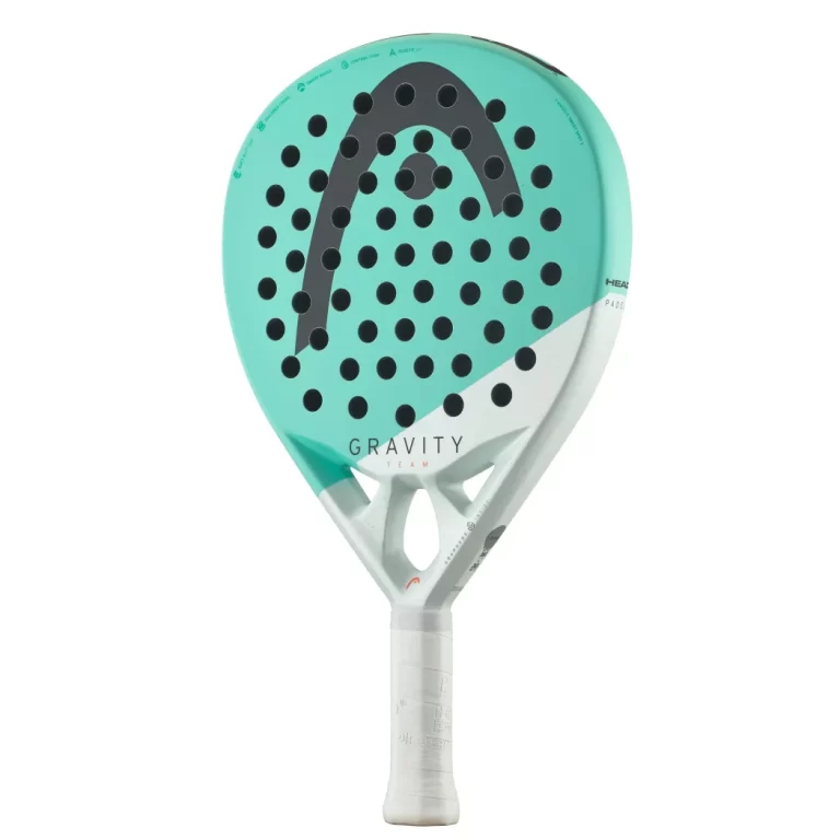 Head Gravity Team är ett padelracket för nybörjare som vill ha en lättspelad modell att börja med.