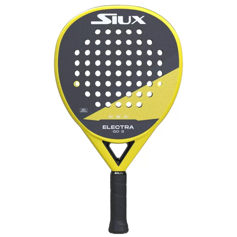 Siux Electra ST3 Go budget padelrack erbjuder kolfiber i slagytan och antivibrationsteknologi.