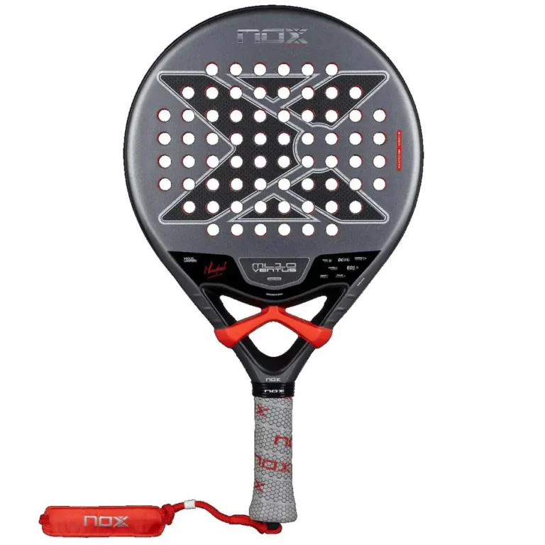 Nox ML10 Ventus Control 3K är vårt val av bästa kontrollracket i padel. Den erbjuder en sanslös precision i slagen och suverän känsla.